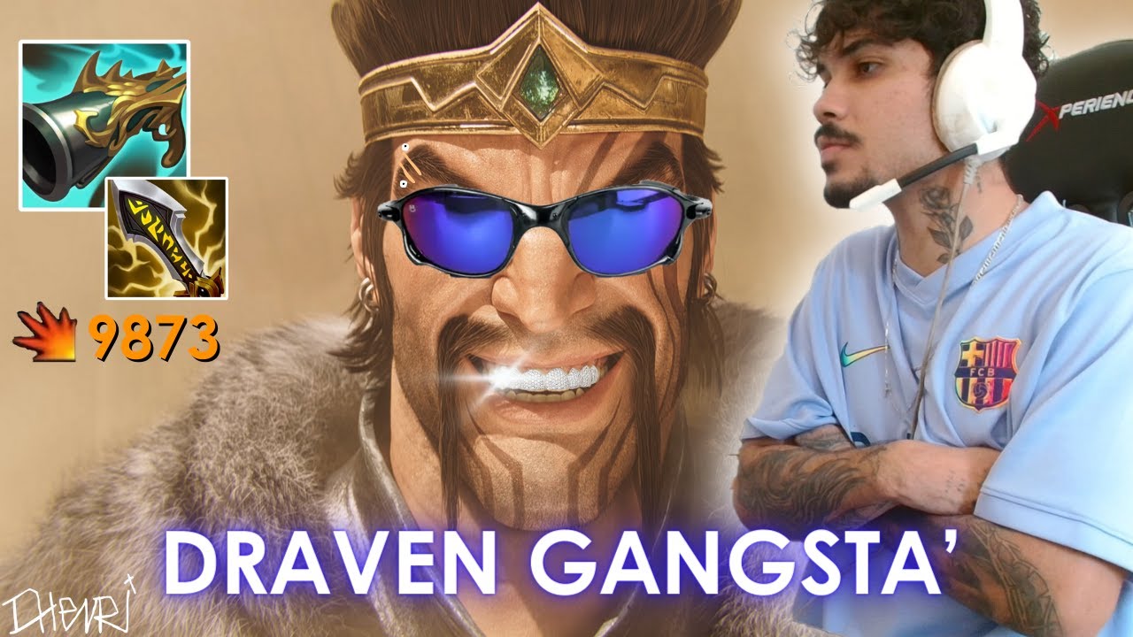 POR ISSO ELE É O REI DA BOT LANE! - LEAGUE OF DRAVEN