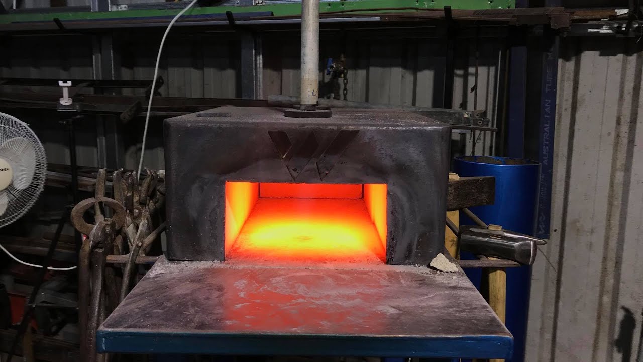 Building a Gas Blacksmith Forge!