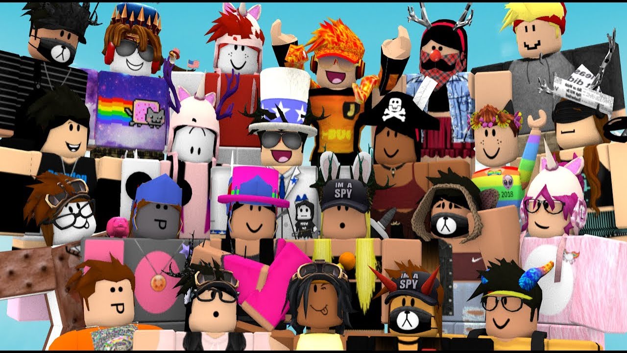 THE HOUSE OF YOUTUBERS COLLAB - Roblox Music Video
