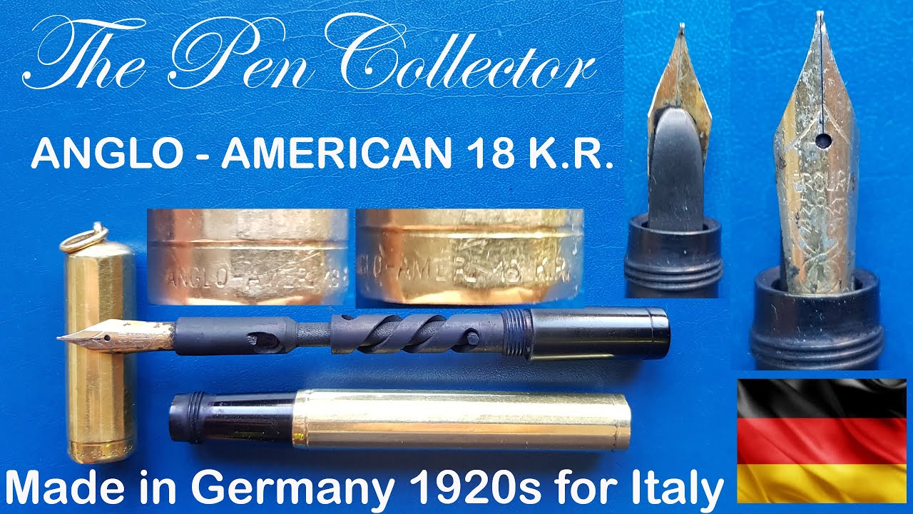 ANGLO - AMERICAN  Safety Fountain Pen Review