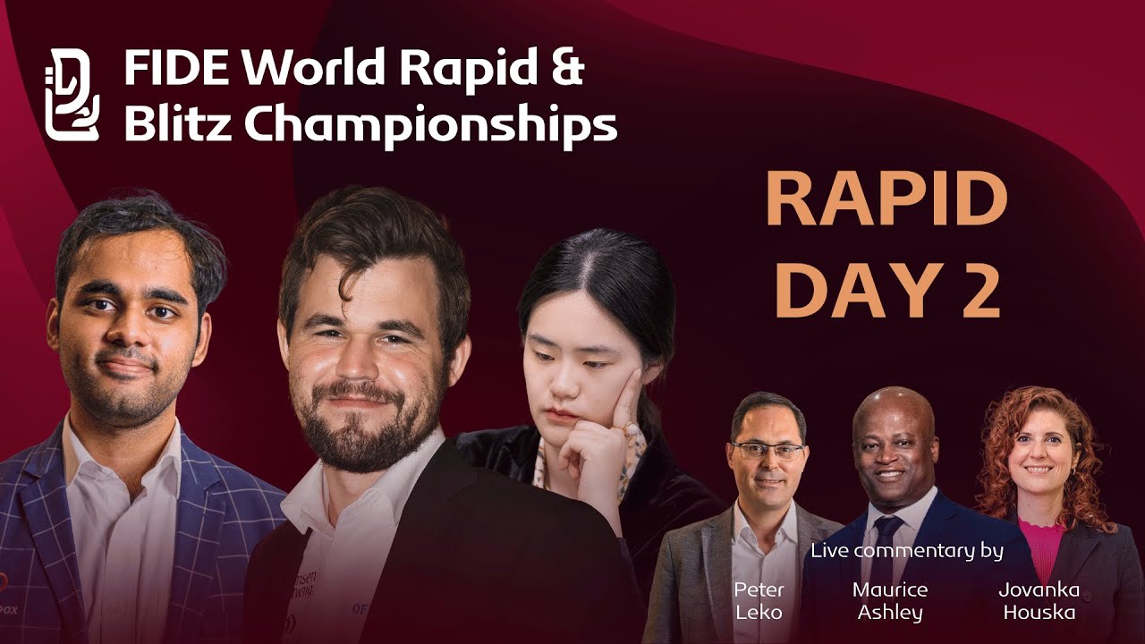 CHESS | FIDE World Rapid Championship 2025 | Day 2 | ft. Carlsen, Erigaisi, Zhu and more