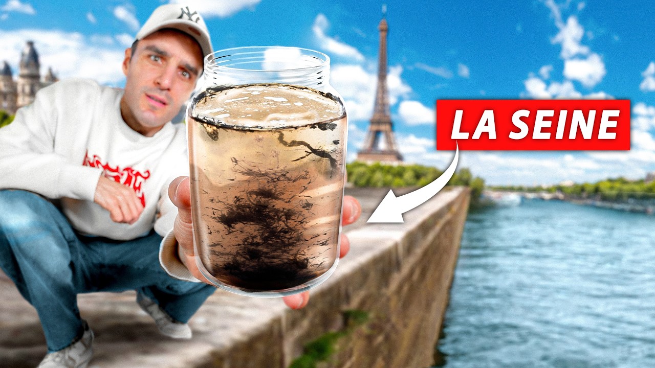 J'analyse l'eau de la Seine ! (bon...)