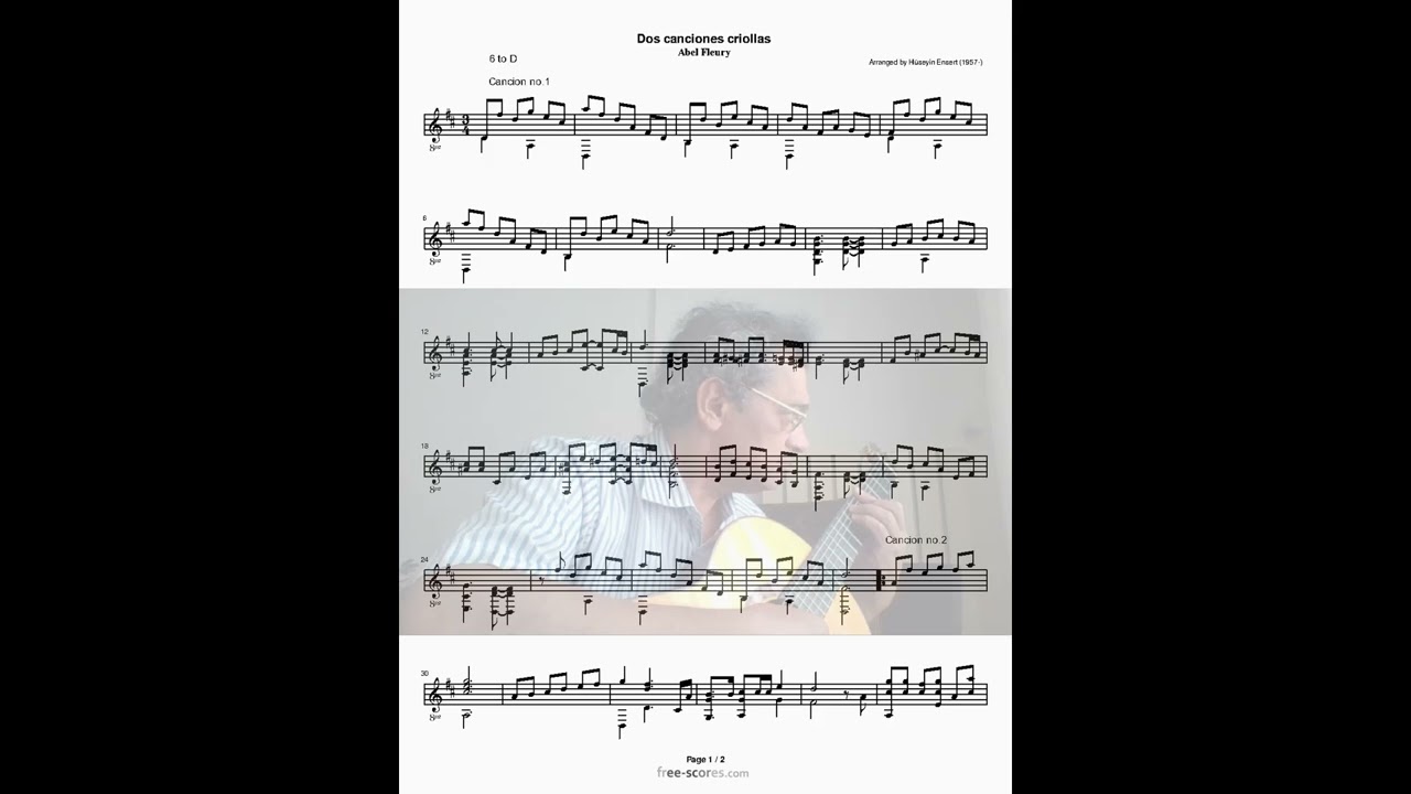 Dos canciones criollas - Abel Fleury