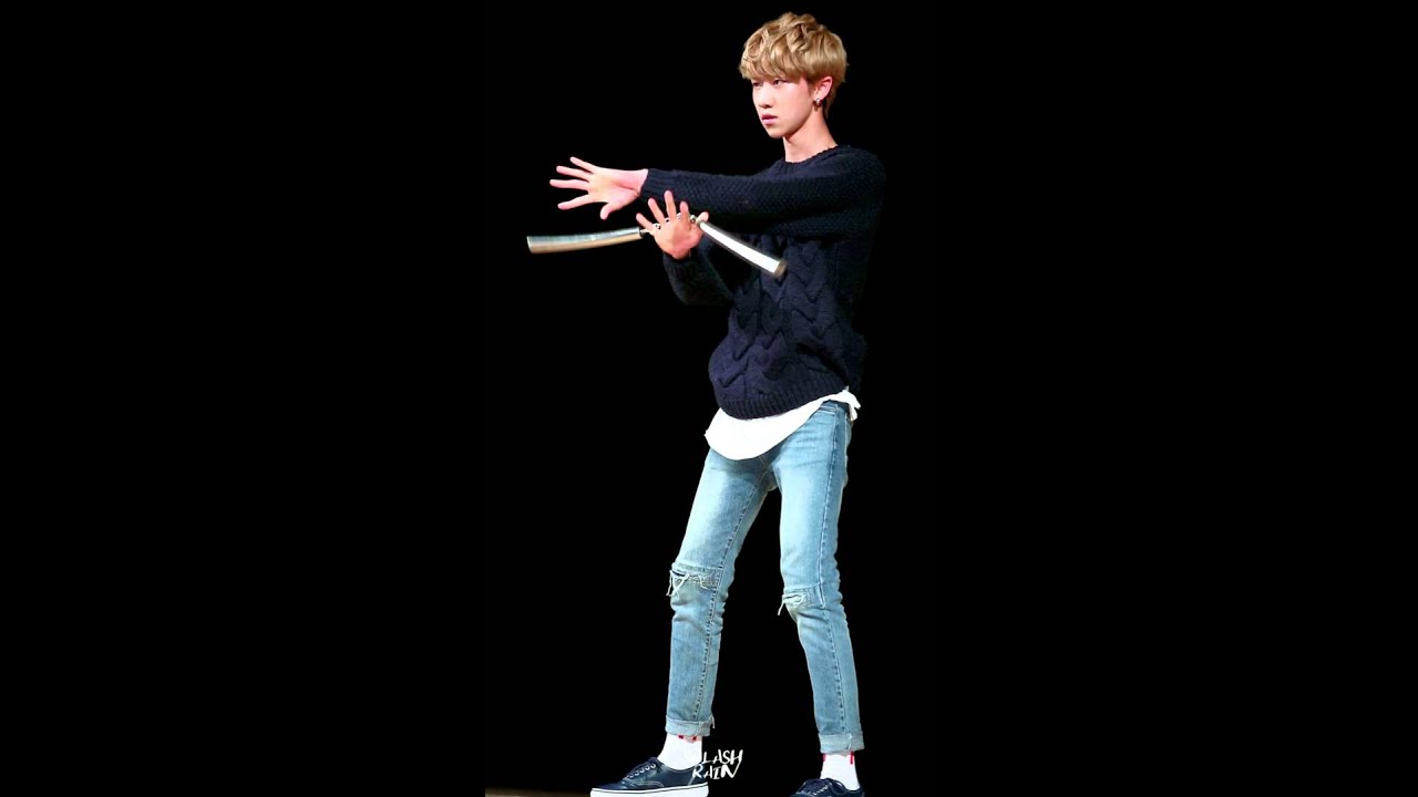 151108 세븐틴 팬미팅 ::디에잇 (The8) - 쌍절곤 퍼포먼스