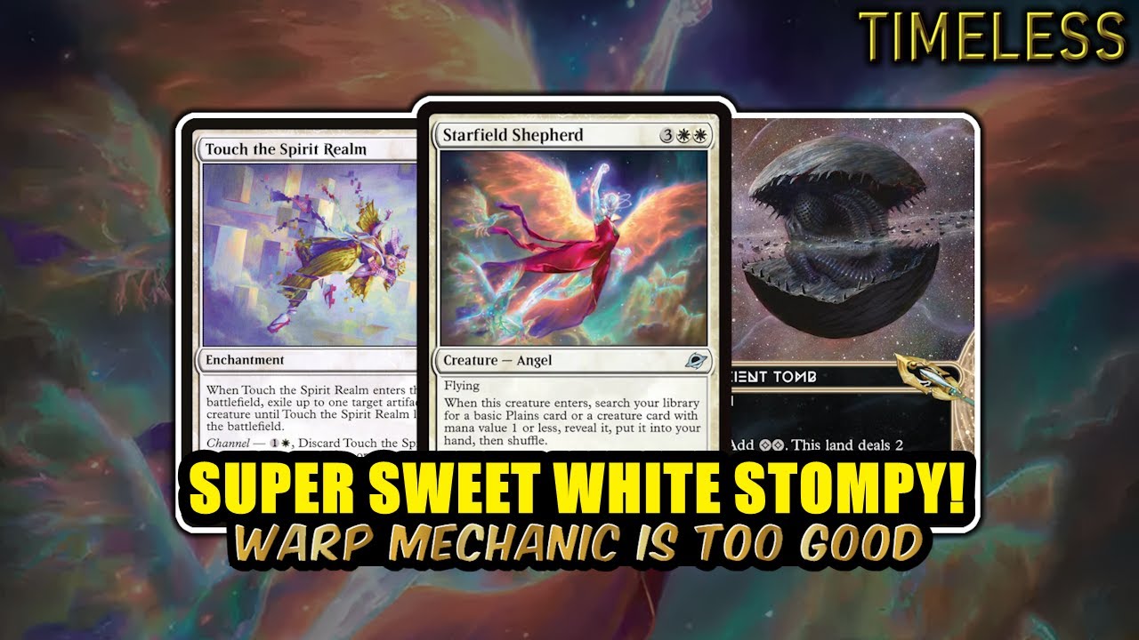 Mono White Stompy SWEETNESS! Warp Cards Are Too GOOD! | Timeless BO3 | MTG Arena