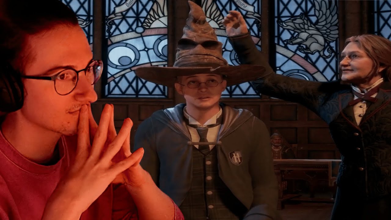 Олеша играет в Hogwarts Legacy #1
