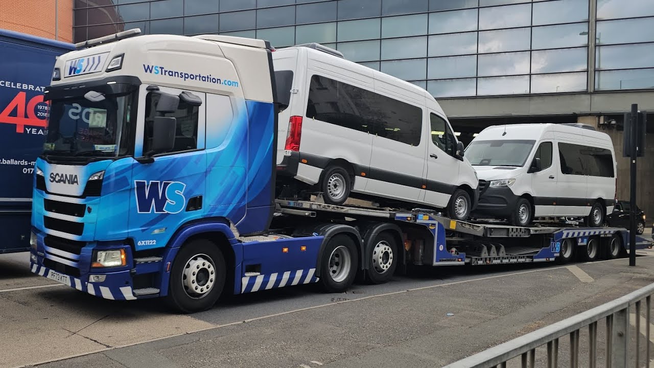 WS Transportation 6X1122 Scania Lorry At Doncaster 