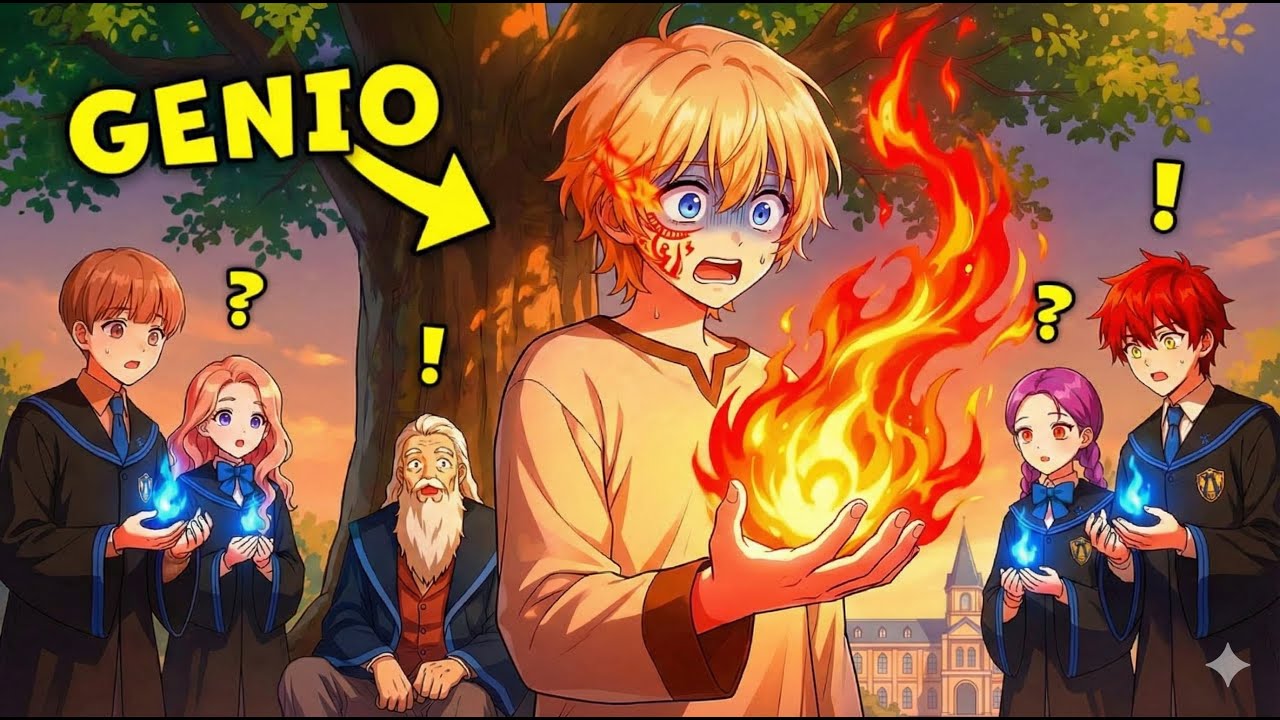 El niño pobre rechazado por la academia posee una magia más poderosa que la de todos los alumnos.