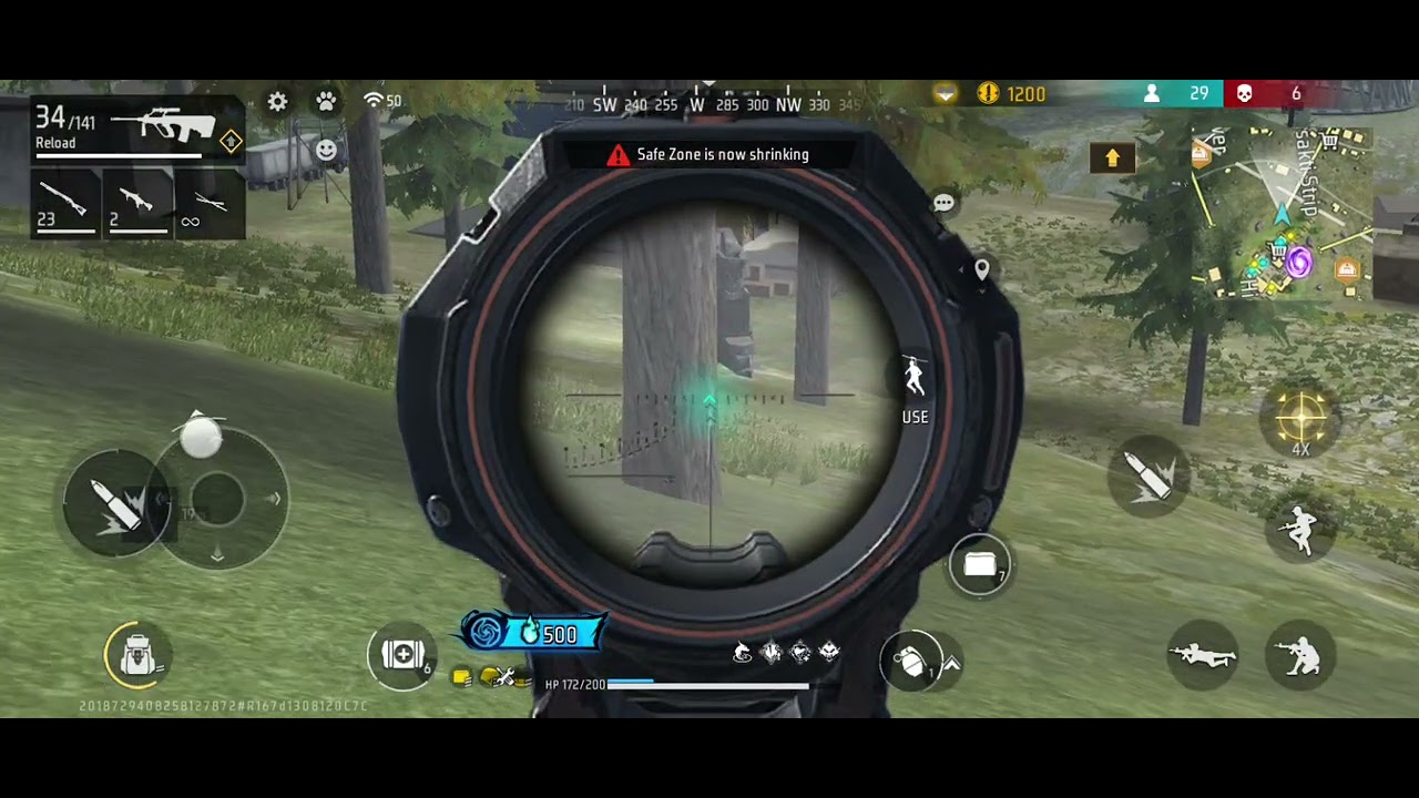 My first game play of free fire(FF)