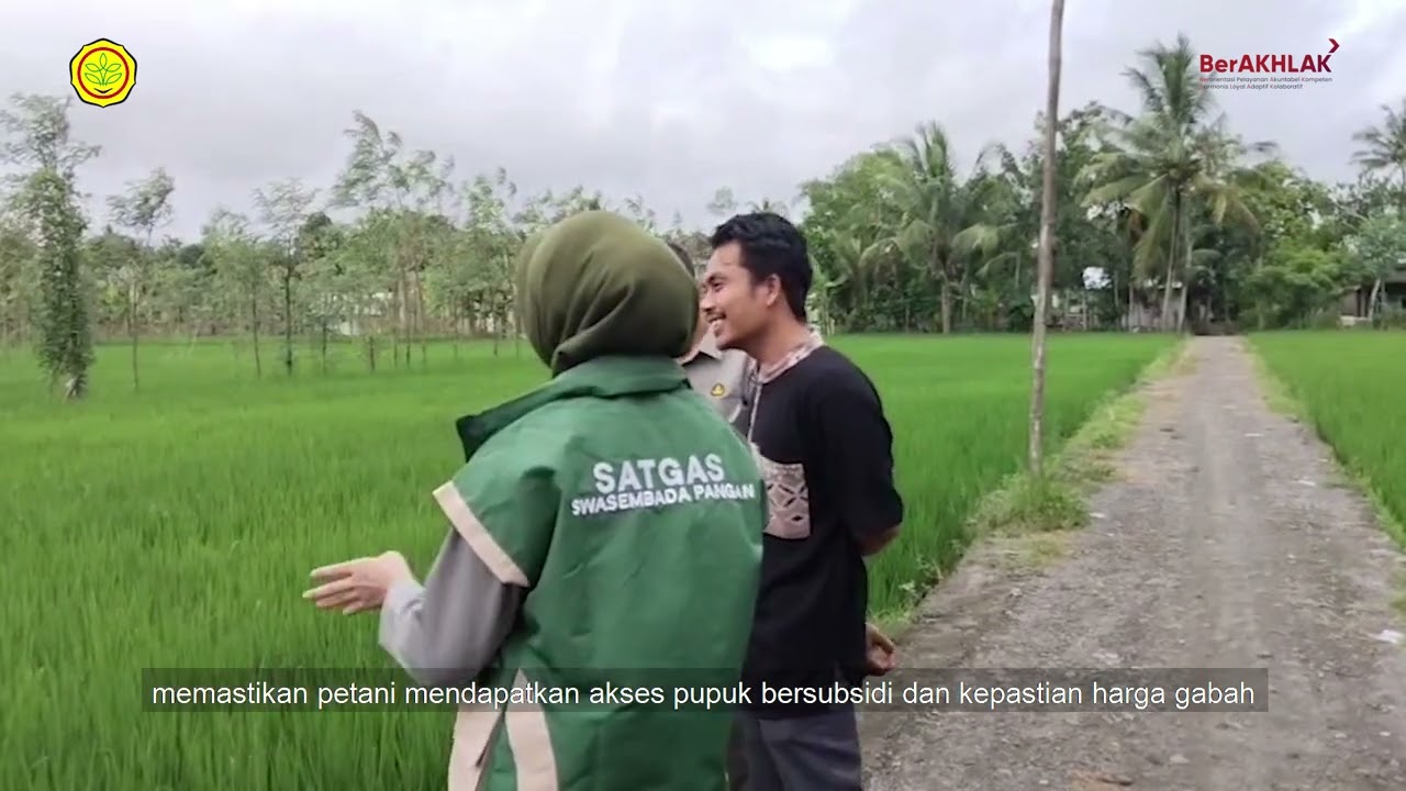 Petani kuat, pangan berdaulat, Indonesia mandiri 🇮🇩🌾