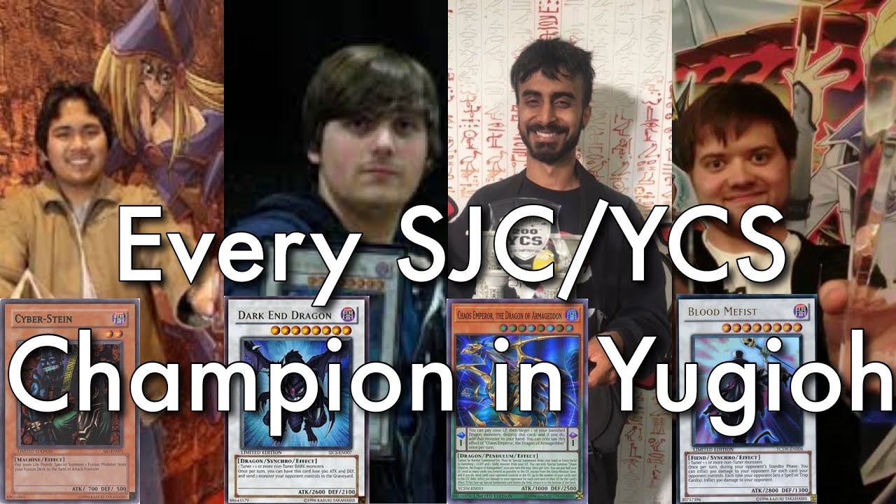Every SJC/YCS Champion in the history of Yugioh