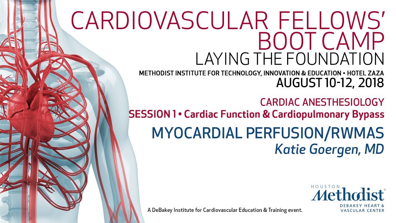 Myocardial Perfusion/RWMAs (Katie Goergen, MD)