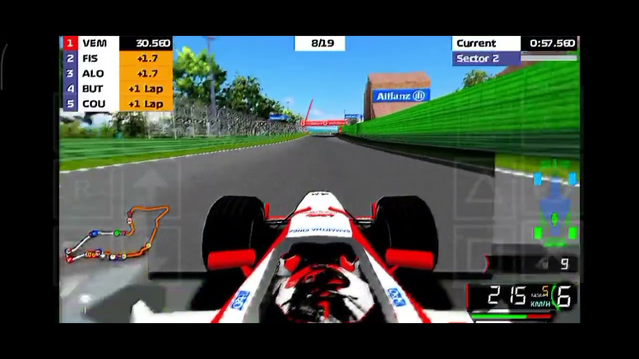 Settingan Gyro Formula 1 06 PPSSPP (kemudi Miring HP)