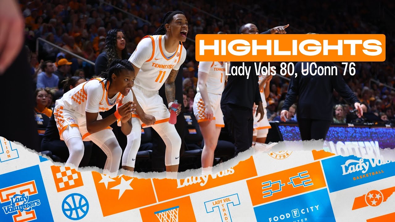 HIGHLIGHTS: Lady Vols 80, UConn 76