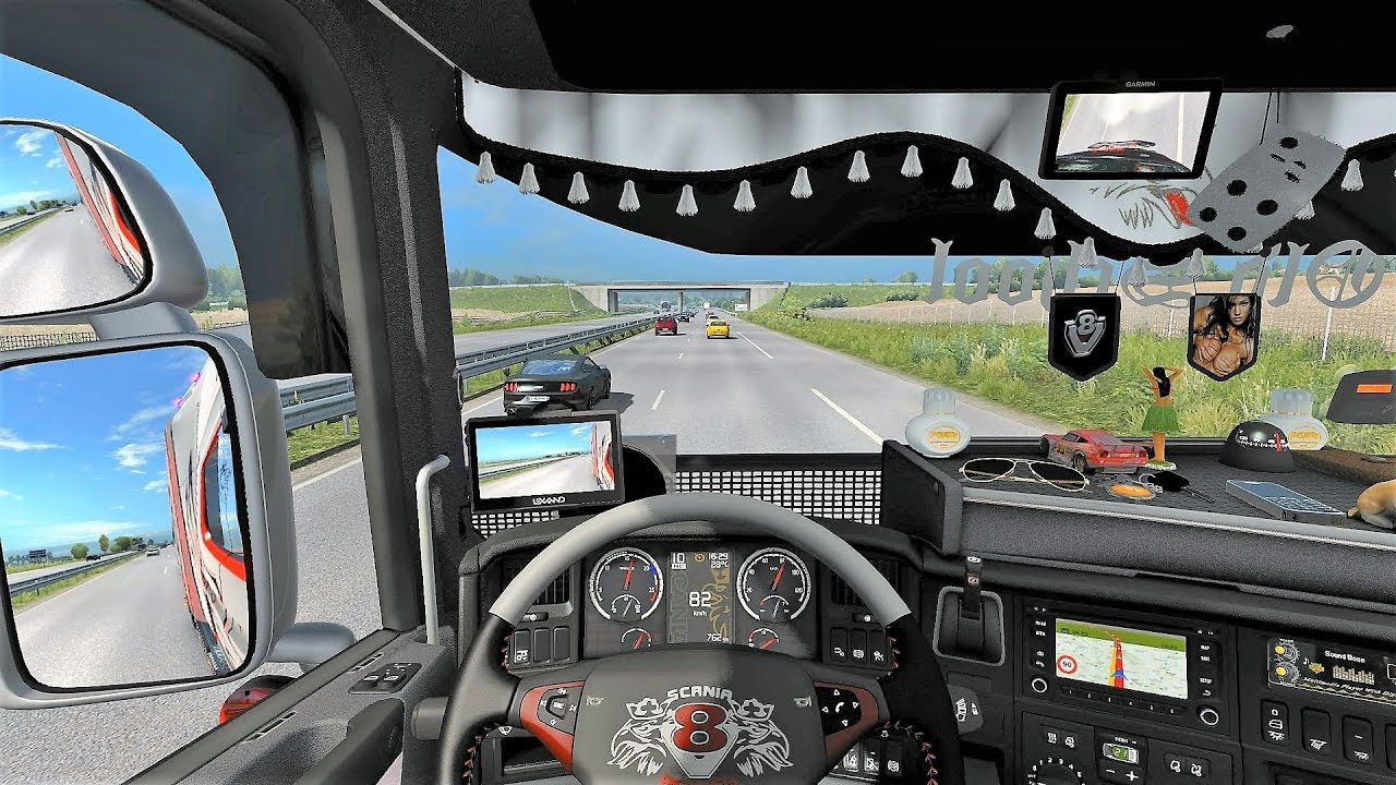 ETS2 (v1.31) - Scania RJL [Updated] Tuning V8 Sound + Skin + Interior | SG Limited Edition