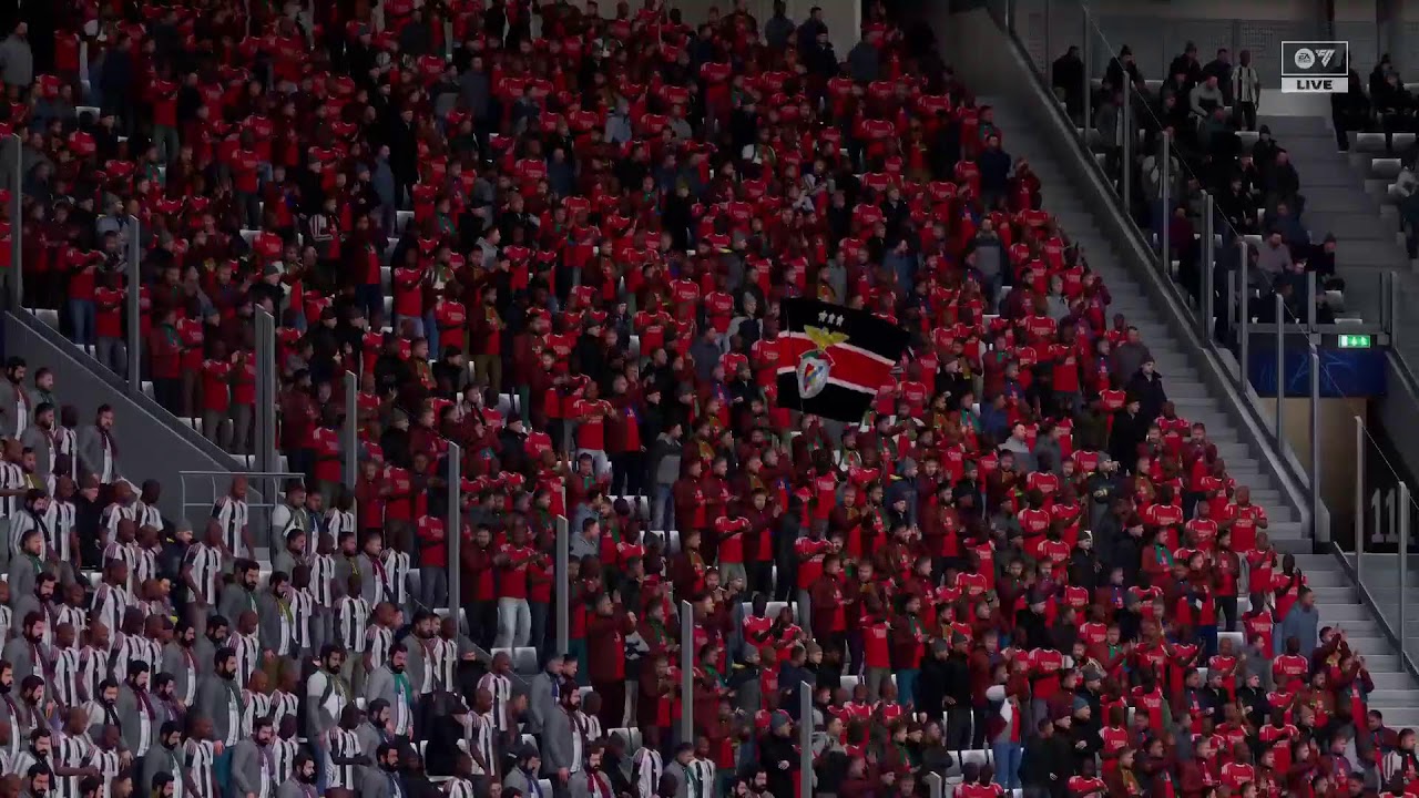 Juventus X SL Benfica  UEFA Champions LEAGUE Fase da Liga Jornada 7  EA  FC 26 Ps4 Gameplay