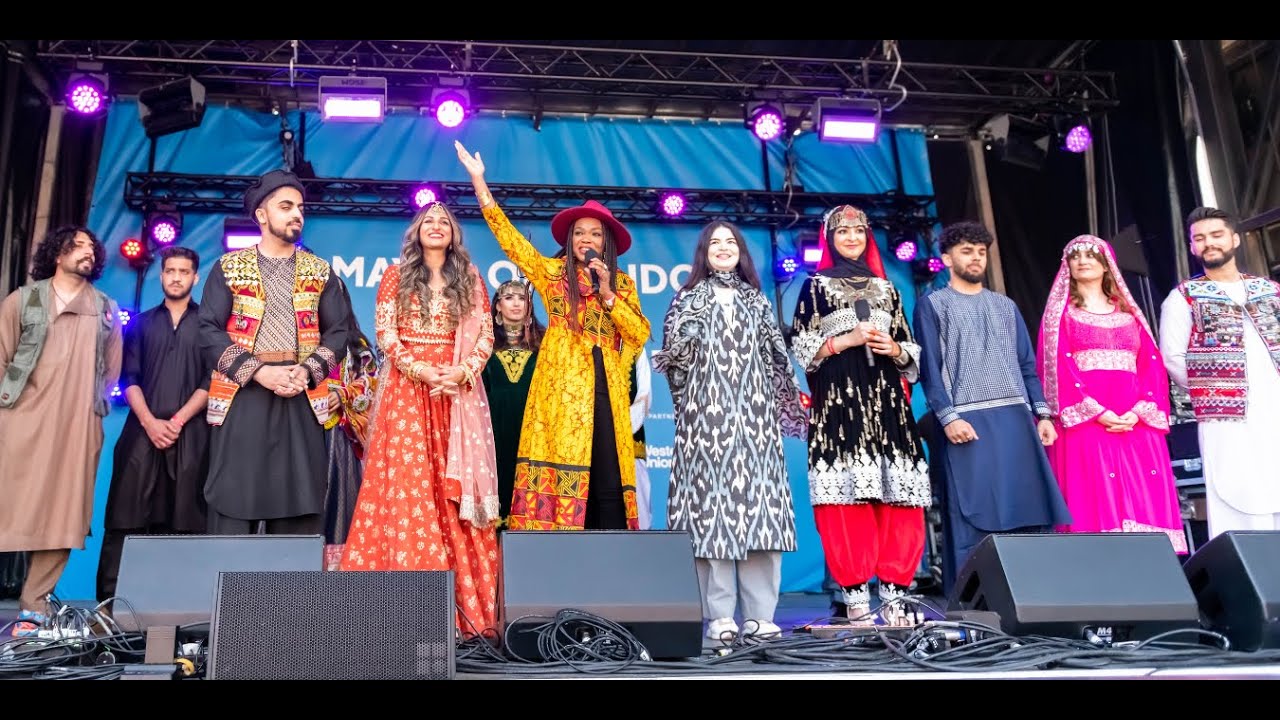 Cultural Style Week Afghan Showcase Hosted By Ariana Abawe - Eid On The Square 2023