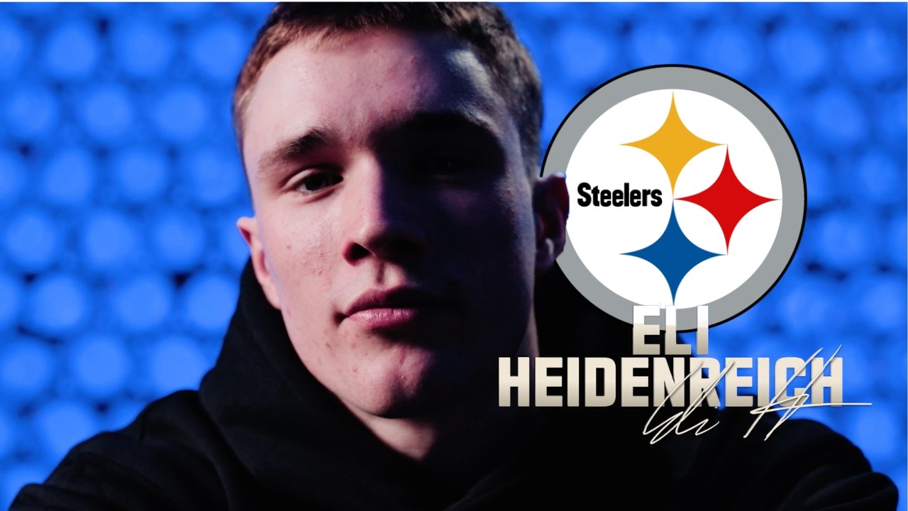 Navy running back Eli Heidenreich is ready to make Steeler Nation proud