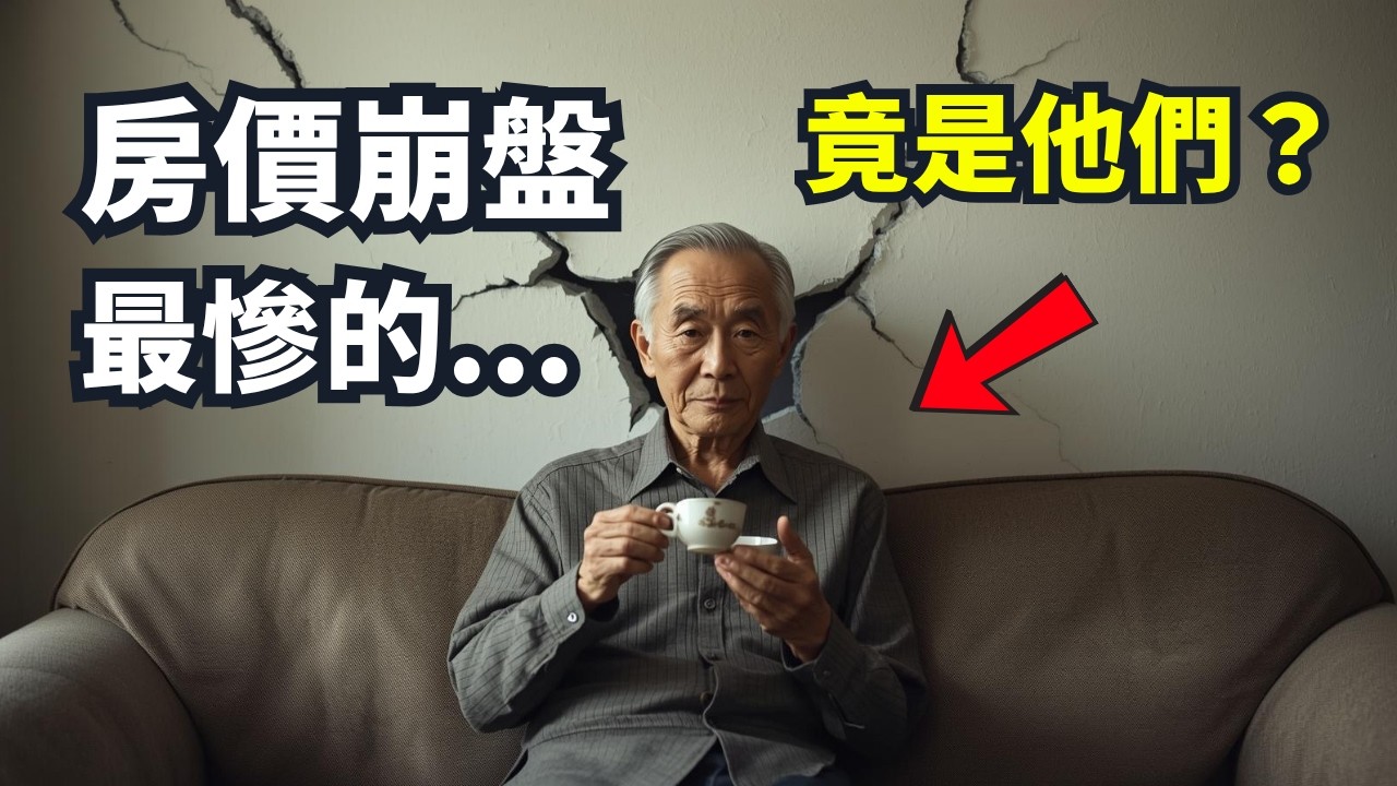 【2025台灣房價】房價崩盤，最慘的不是年輕人？一份殘酷的壓力測試，揭開「無貸款長輩」的4大致命導火線。