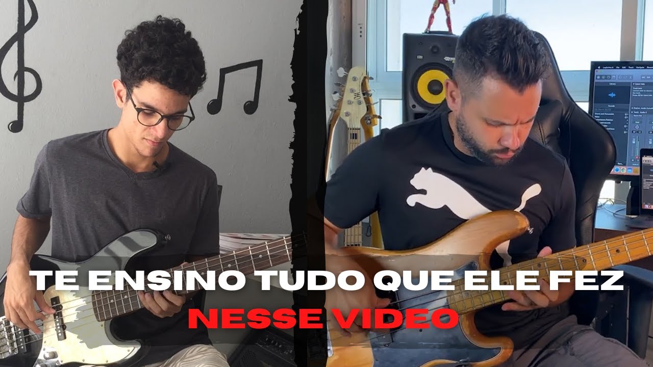 2 Frases e um groove INSANO / Aprendendo com Junior Braguinha