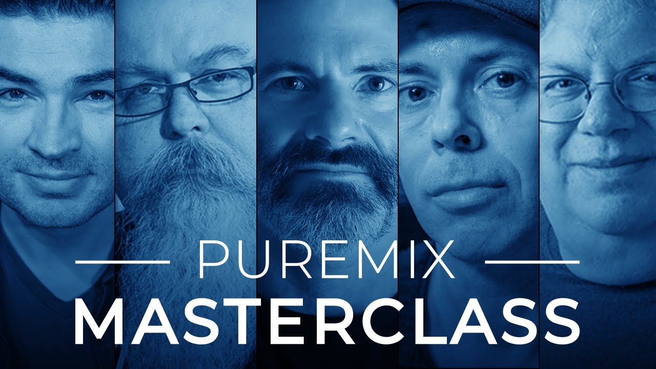 Puremix Mentors | Masterclasses | Spend Time With & Learn From A Pro | At A Music Studio Near You