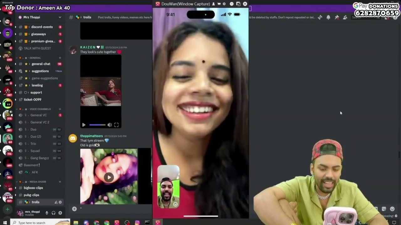 mrz Thoppi Rooter Pro  last live calling shifna  delete live 