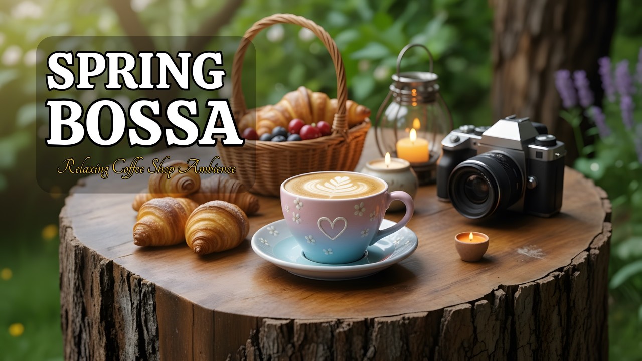 Cozy Spring Jazz Cafe 🌸 Bossa Nova Jazz for Start Your Days & Peaceful Reflections