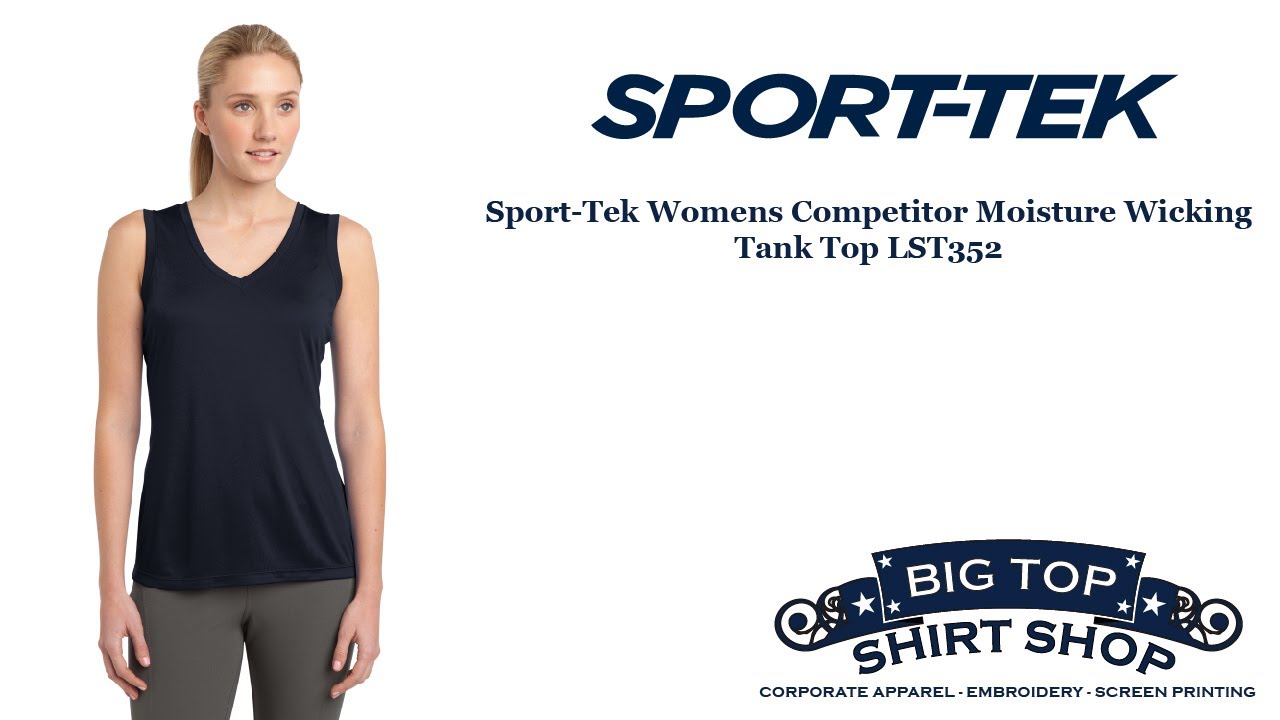 Sport-Tek Womens Competitor Moisture Wicking Tank Top LST352