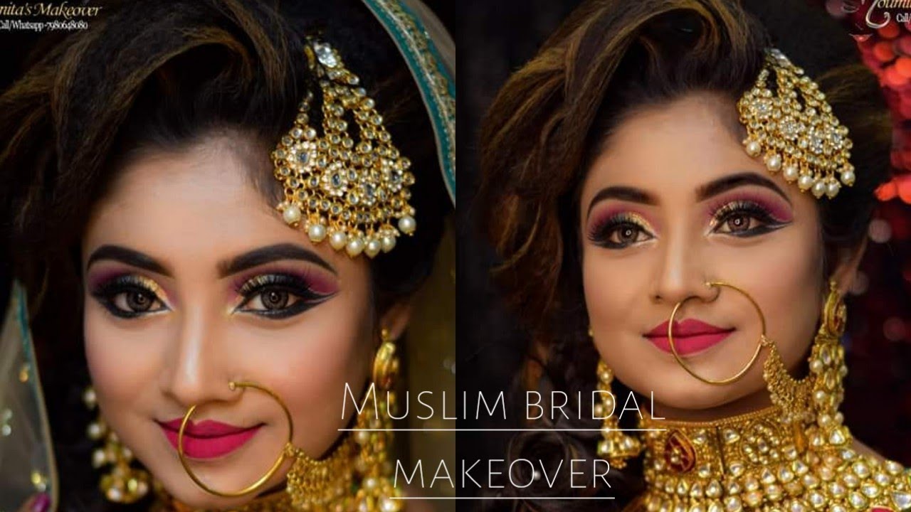Muslim bridal look।HD makeover। class demonstration।