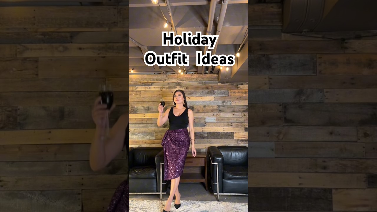 HOLIDAY OUTFIT IDEAS || HolidayInspo
