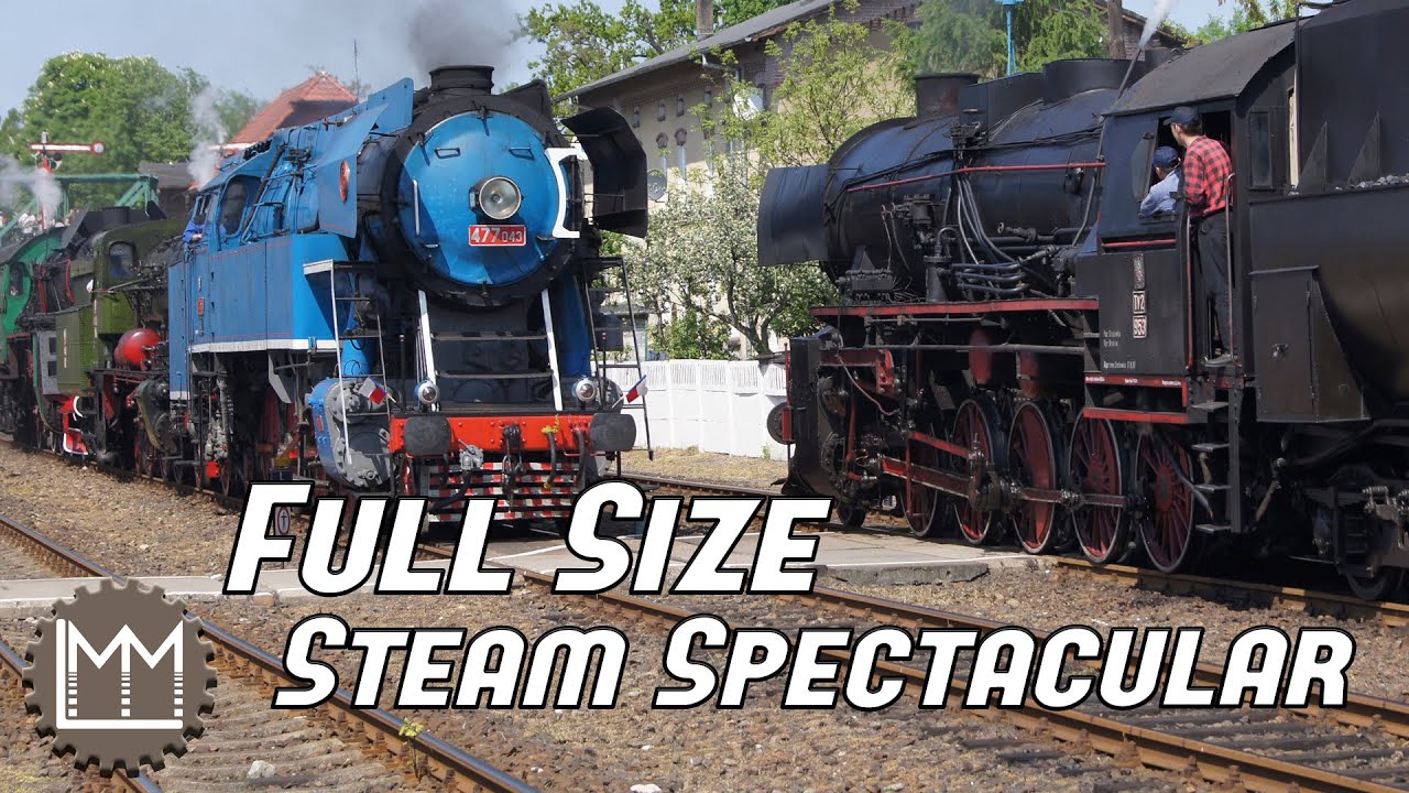 The Best Show of Steam Locomotives EVER? - The Wolsztyn Parade 2011 - 2014 - Chasing Dinosaurs Ep 30