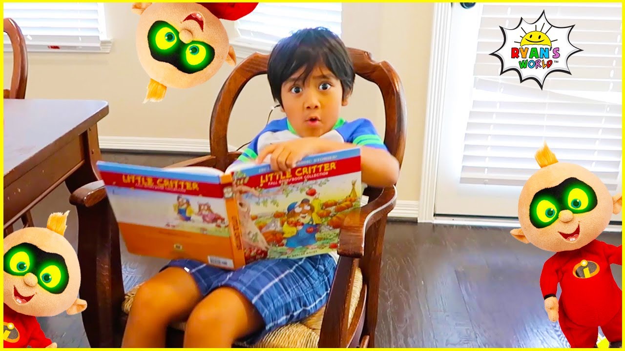 Ryan babysits Jack Jack Pretend Play with 1 hour compilation for kids!