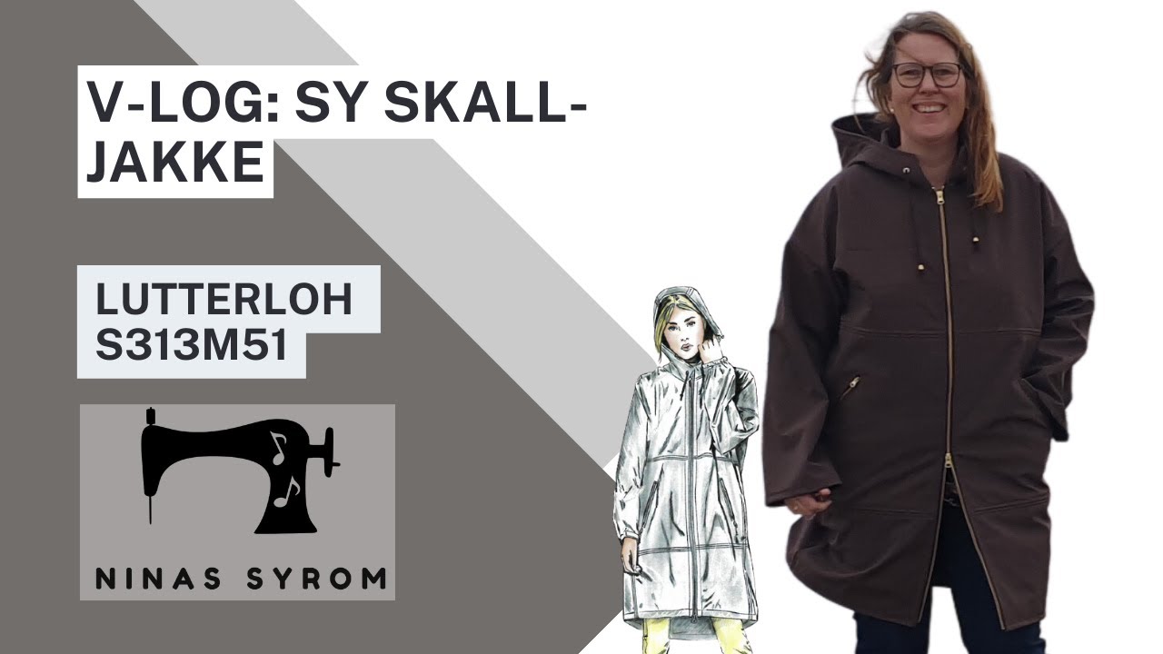 Sew along: Sy en skikkelig bra jakke! Lutterloh mønster hefte 313 model 51