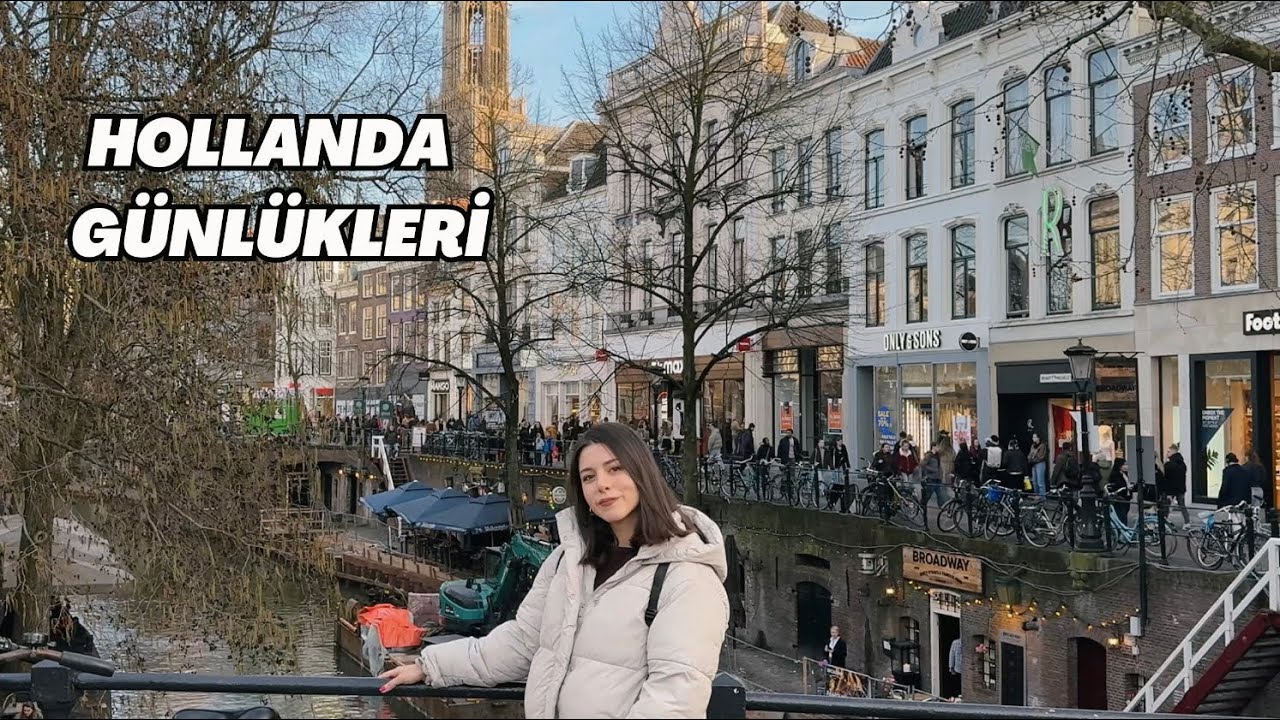 Hollanda'da Bir Hafta Sonum: İş Sonrası, Utrecht Sokakları ❤️