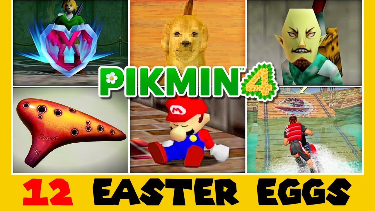 12 Cool Easter Eggs in Pikmin 4