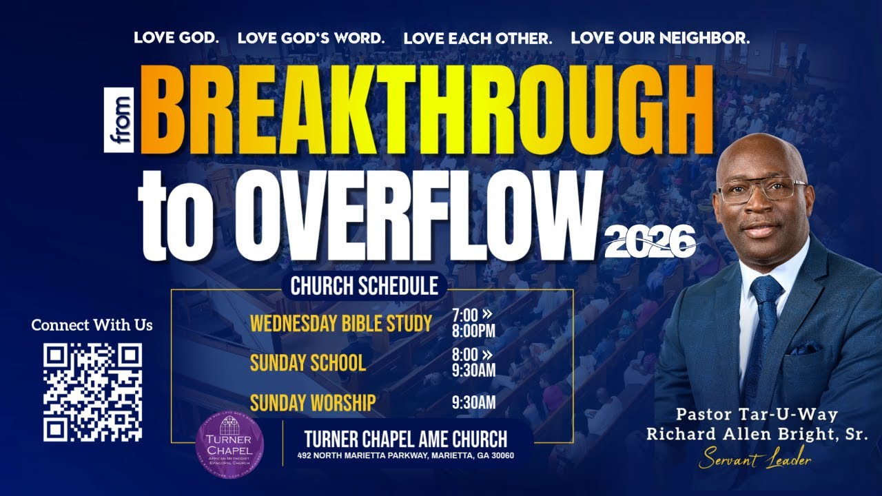 Turner Chapel AME Church Worship Service | February 8, 2026