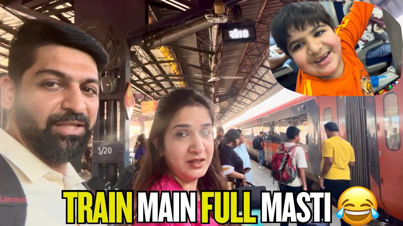 Vaishno Devi Trip Day 1 | Train Journey Full Comedy