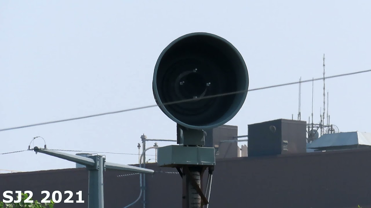 ACA P-50 Siren Test, Alert, Pleasant Prairie, WI + Ambience