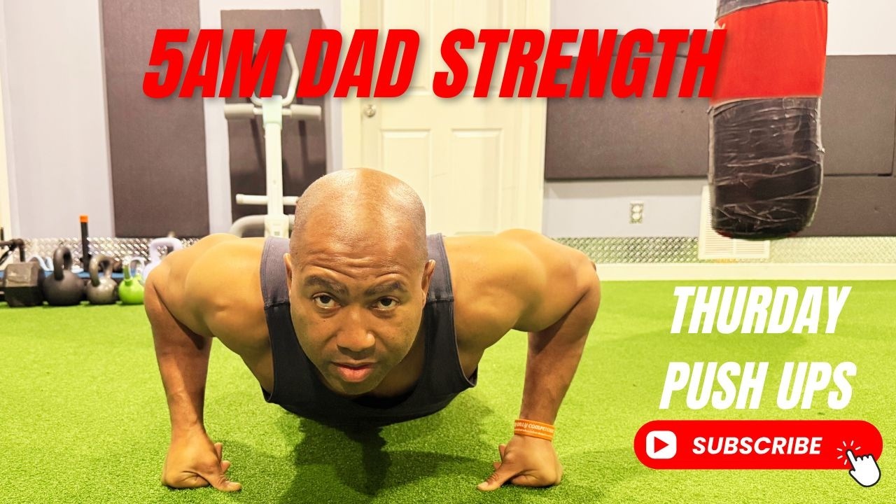 Parents Raising Athletes is live! Upper body -Pushups