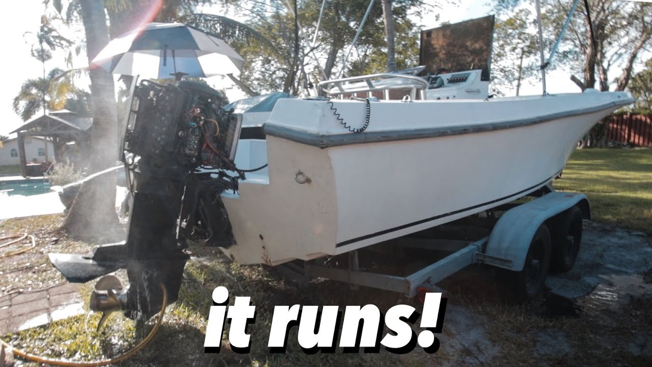 Troubleshooting the Mercury Black Max 200 || 1977 Wellcraft Boat Restoration