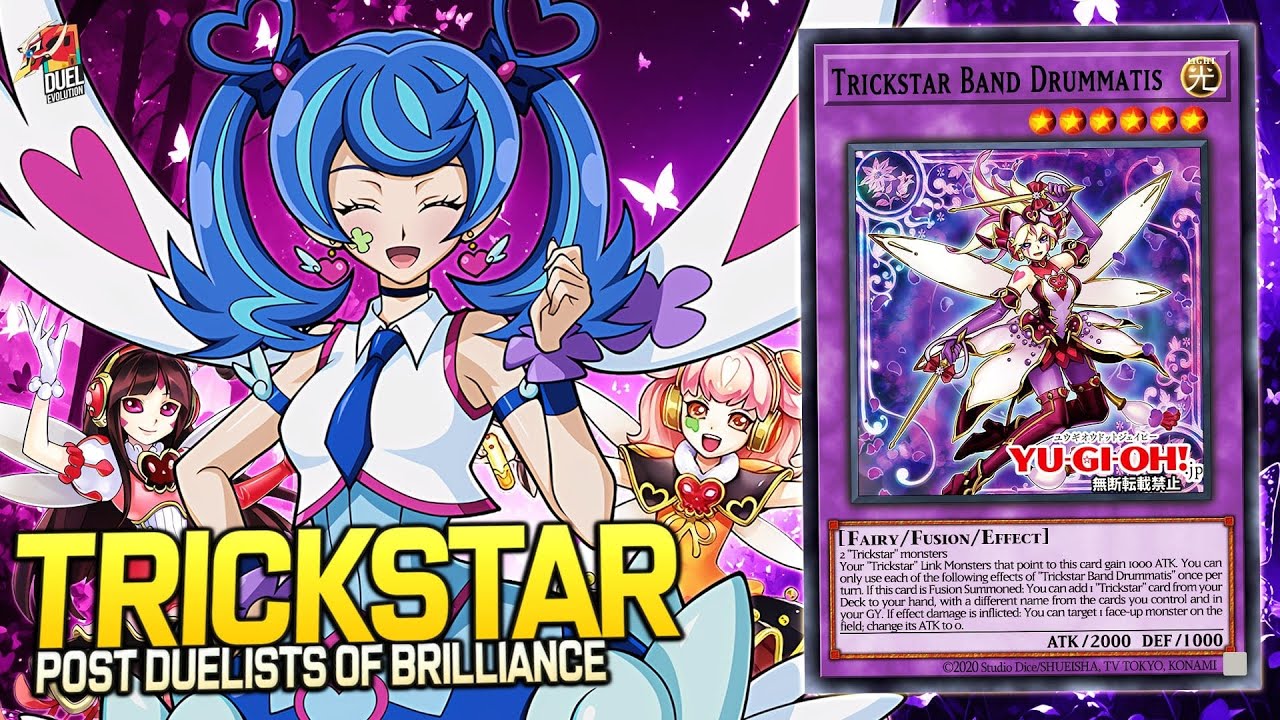 Deck Trickstar Post Duelists of Brilliance| EDOPRO | Replays 🎮 + Decklist ✔️