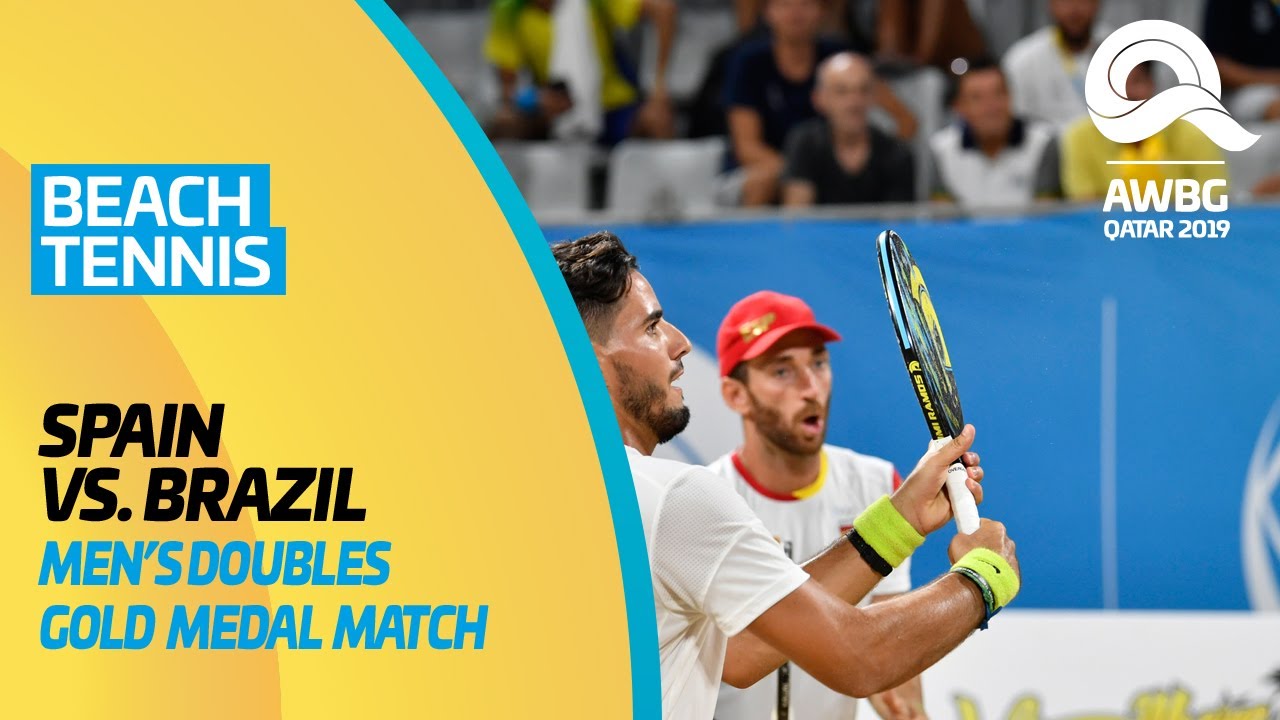 Beach Tennis - Spain vs Brazil | Men's Gold Medal Match | ANOC World Beach Games Qatar 2019 | Full