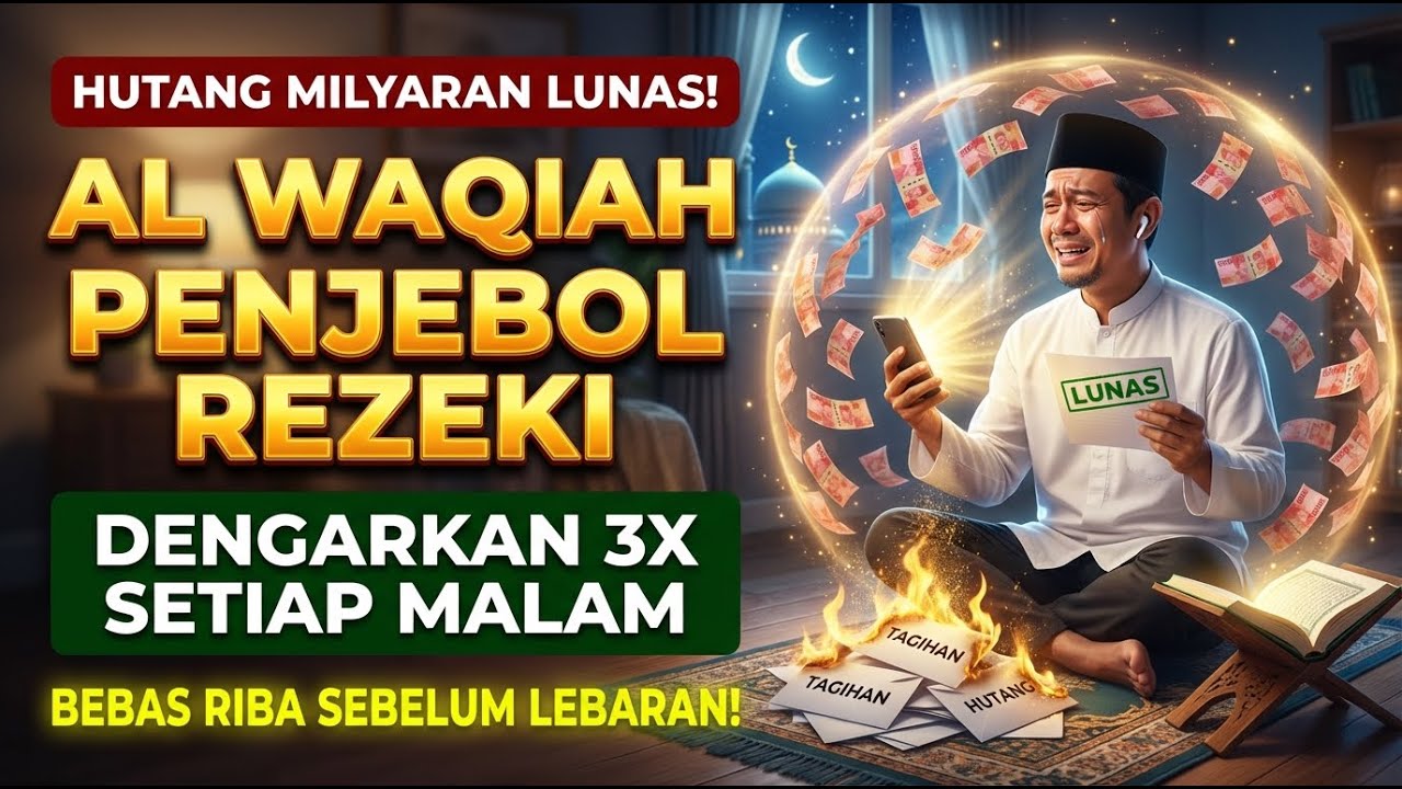 DAHSYAT! Keajaiban Al Waqiah Magnet Rezeki Besar Ramadhan