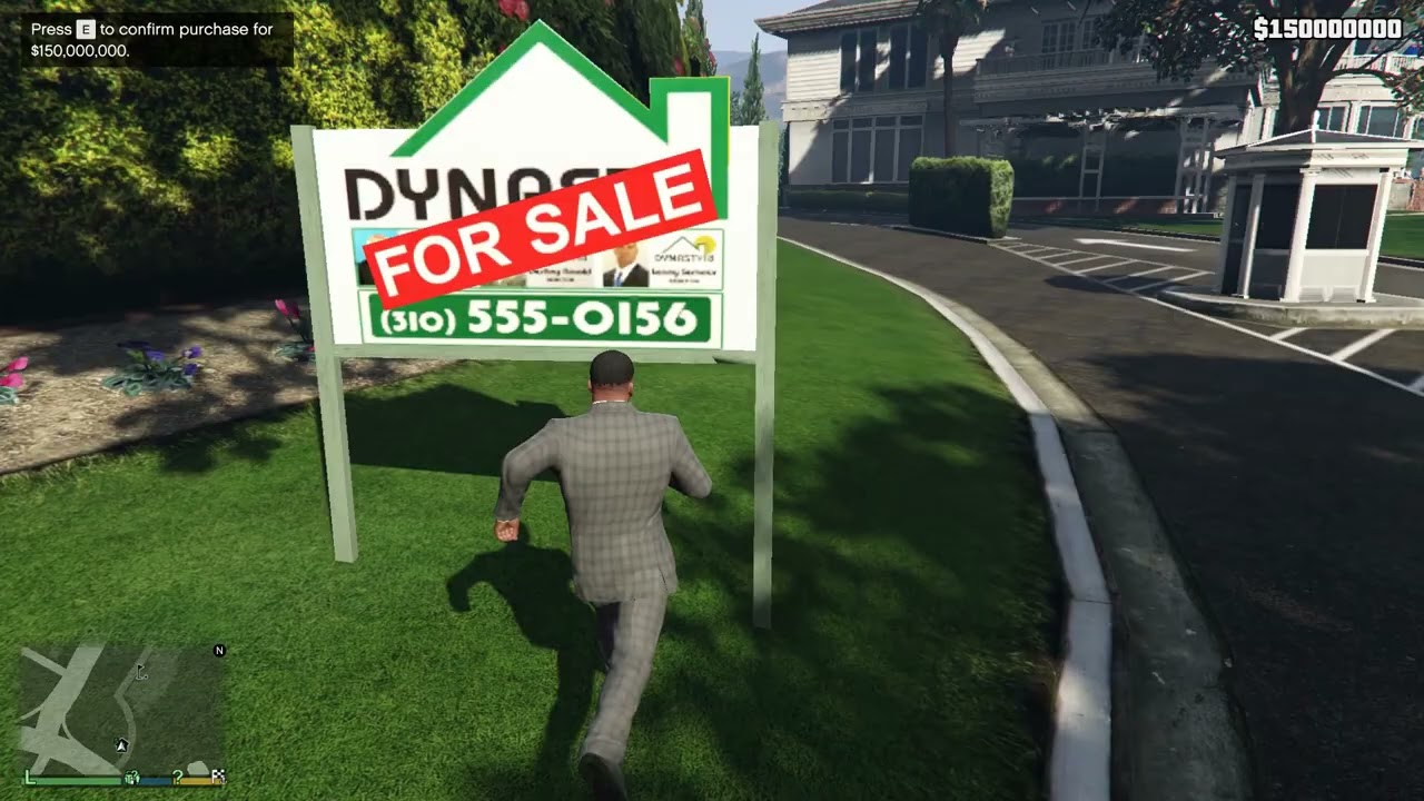 GTA 5 - Buying Golf Course using every character (All Phone Calls)