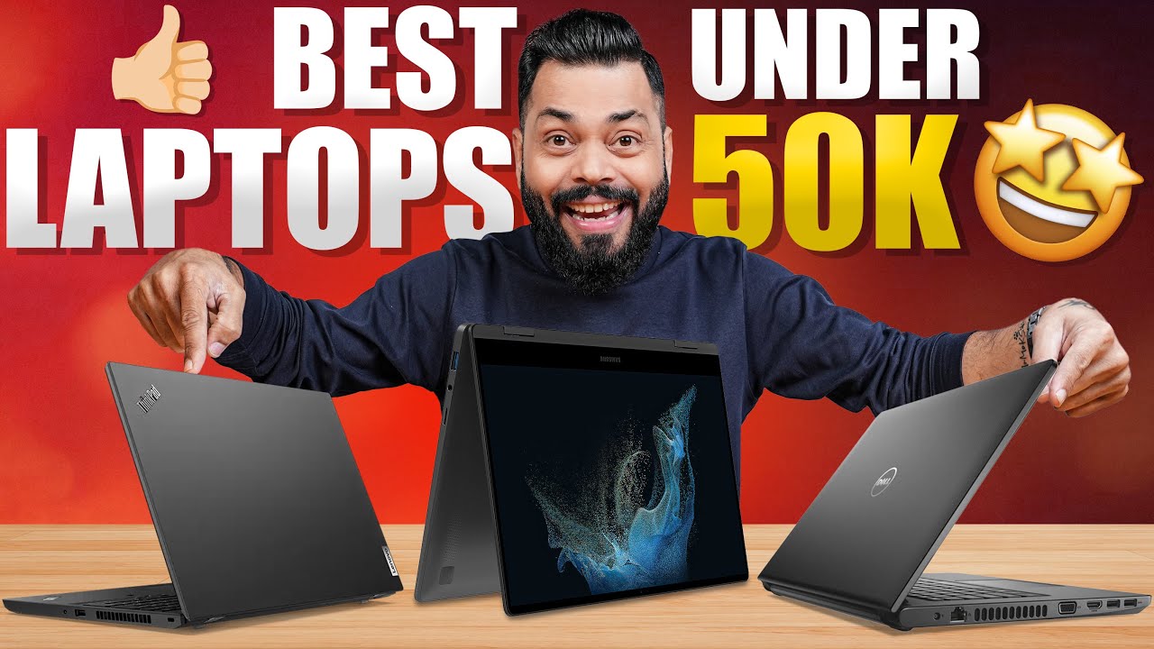 Top 5 Best Laptops Under Rs.50,000 In 2024 ⚡ Best Laptop For Students