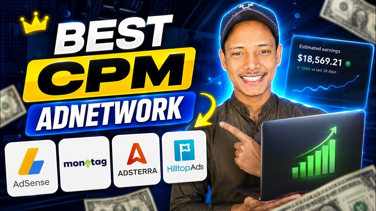 Best CPM Ad Network 2026 | Top High Paying AdSense Alternatives