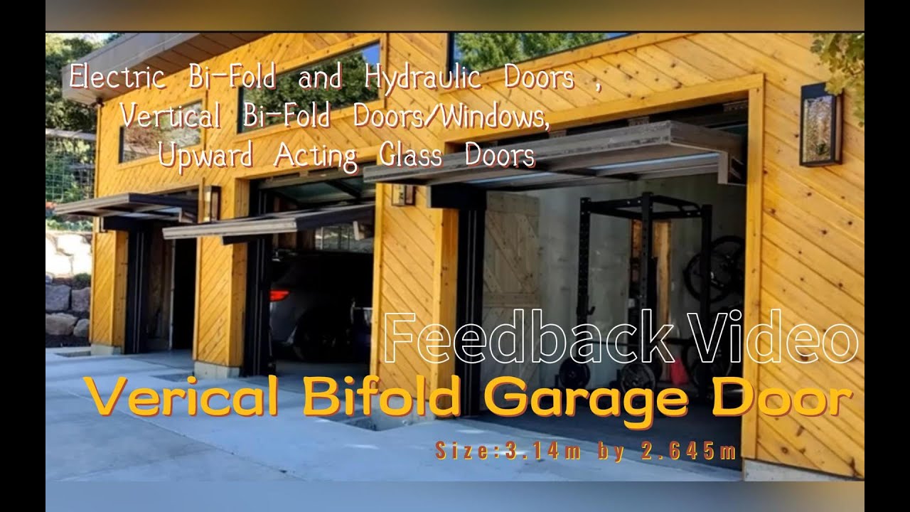 Best Vertical Bi-Fold Doors & Wall Systems Upward Lifting Overhead Door System|Bifold Garage Door