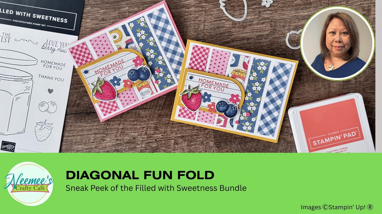 Diagonal Fun Fold - Filled with Sweetness Bundle