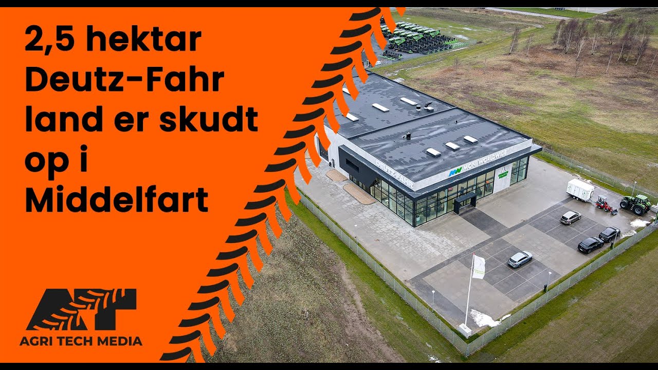 🇩🇰 2,5 hektar Deutz-Fahr land er skudt op i Middelfart
