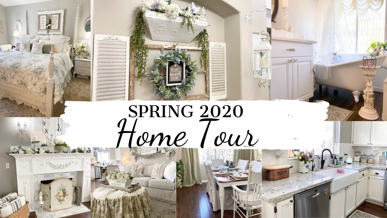 SPRING HOME TOUR 2020 | FRENCH COUNTRY FARMHOUSE STYLE | MONICA ROSE